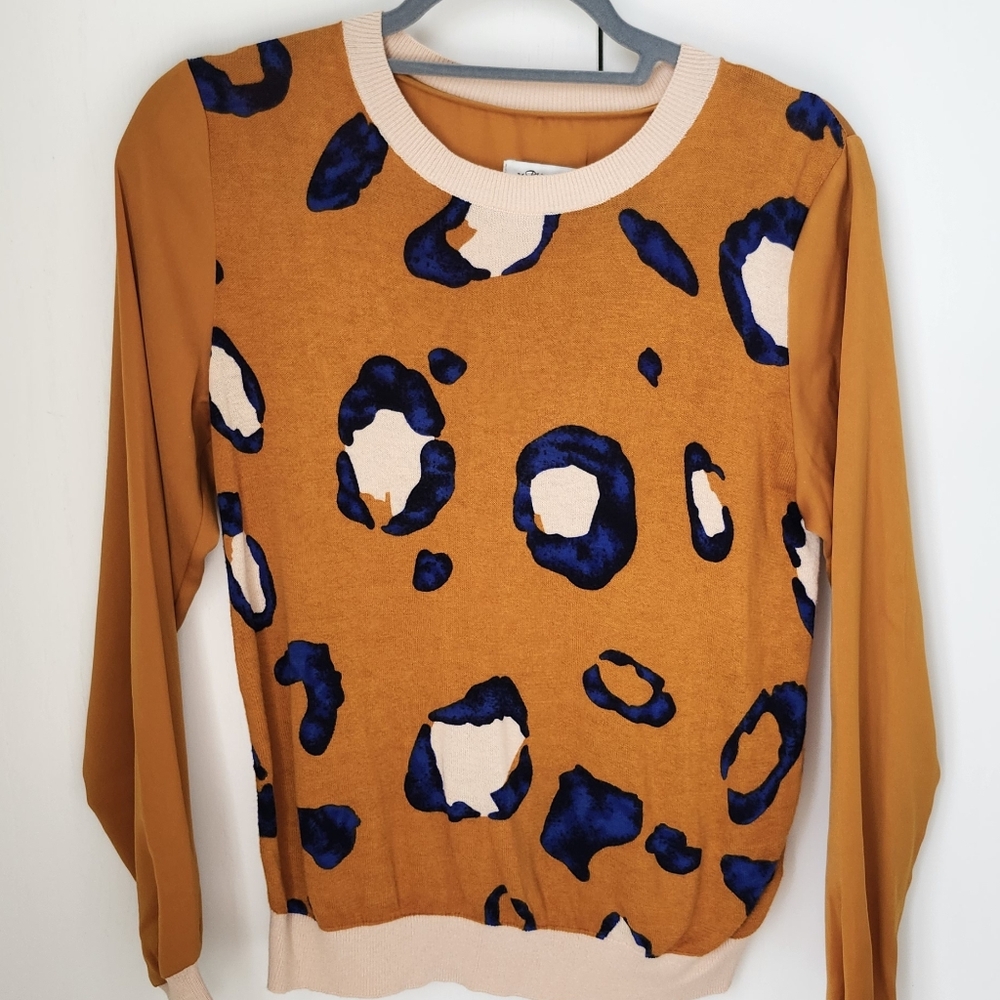 3.1 Phillip Lim X Target Orange and Blue Sweater